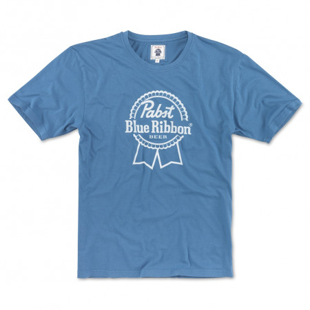 Pabst Blue Ribbon Royal Blue Logo Men's T-Shirt